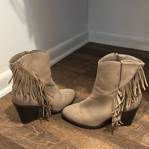 Fringe Boots
